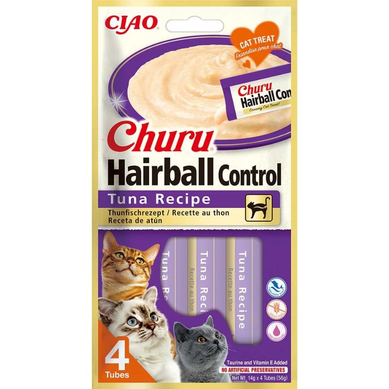 Churu Cat Hairball Atún