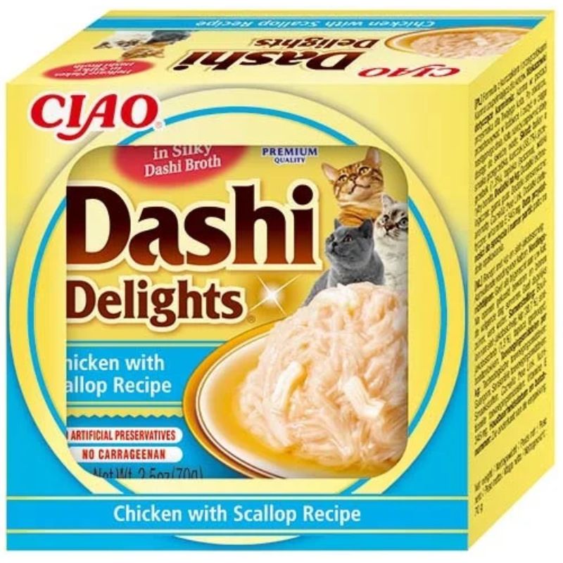 DASHI DELIGHTS Pollo y vieira