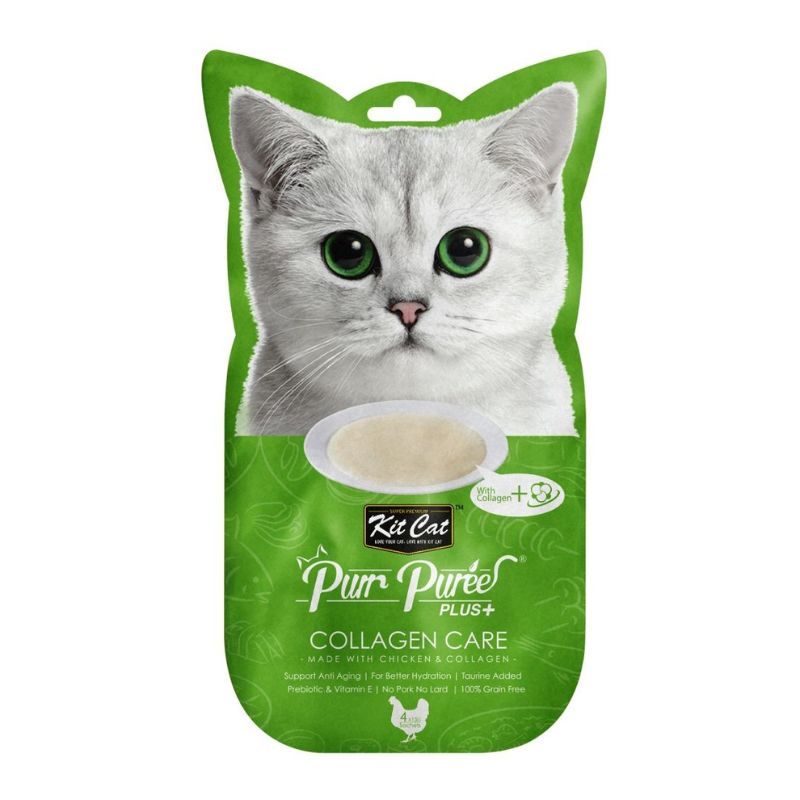 KIT CAT PurrPureePLUS - POLLO COLLAGEN CARE