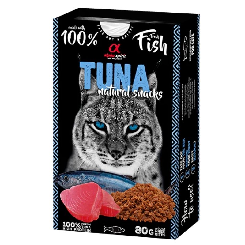snacks atún alpha spirit gato