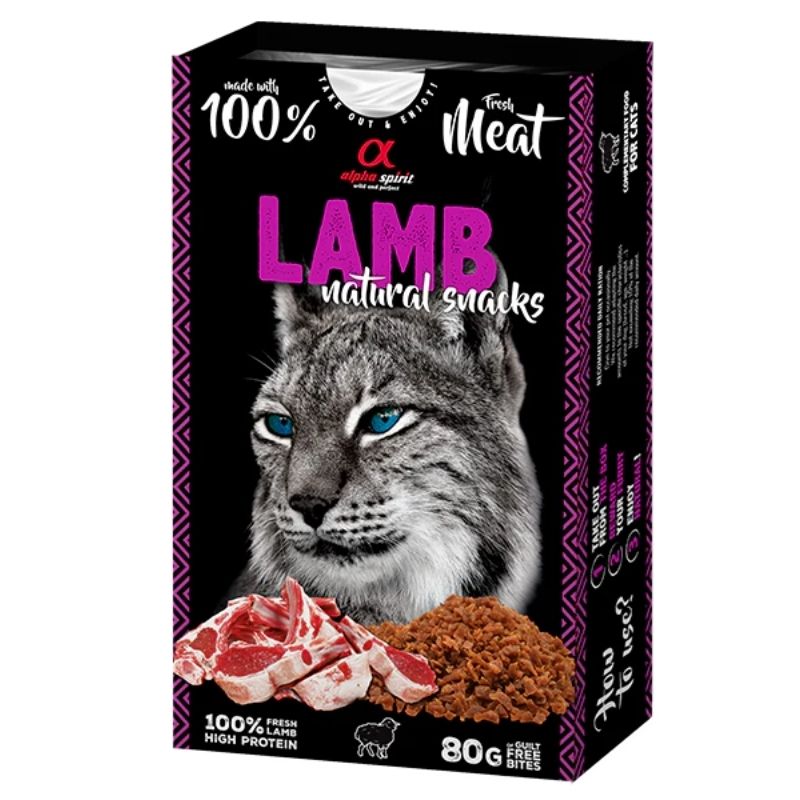 alpha spirit cordero snacks