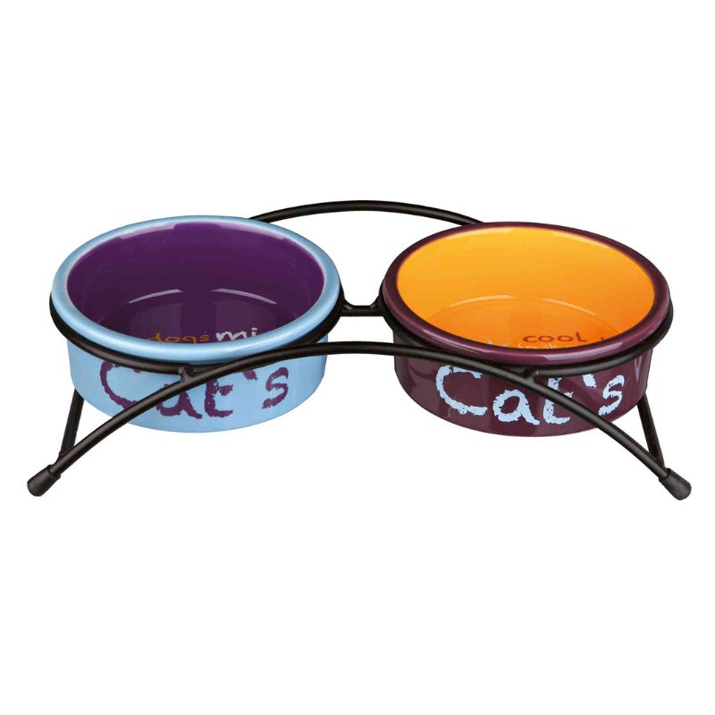 TRIXIE Set Comederos Eat on Feet CAT´S
