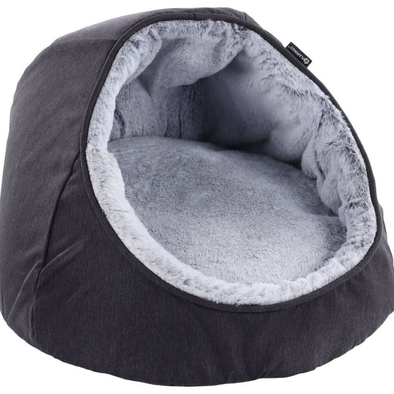 CUEVA PARA GATO FLAMINGO (46x46x36cm) - DORSA GRIS