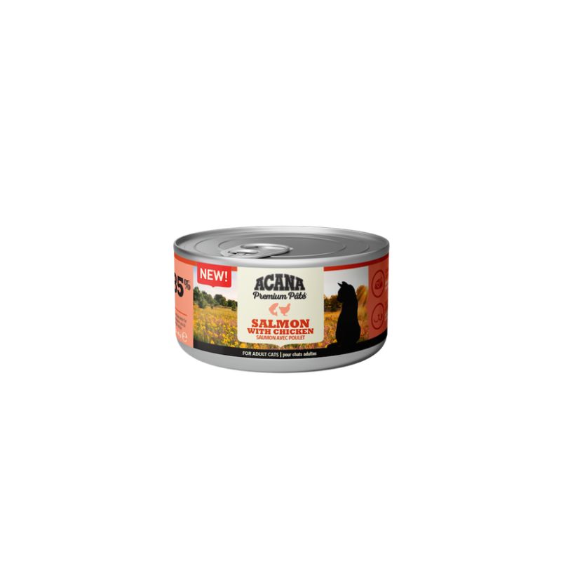 Acana Feline Premium paté salmón, pollo y atún